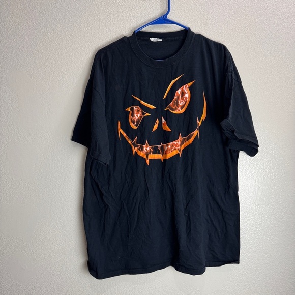 Other - Halloween Pumpkin Scary Face Shirt Size XXL